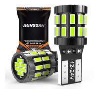 Lampadine T10 W5W LED Canbus, 194 168 LED Auto Interni, 6000K Blu Ghiaccio, 30-SMD 3014 Chipsets 12-24V per lo Luci Posizione LED, Luci Interne Auto Led, Luci Targa LED, Cortesia Luce (2 Pezzi)