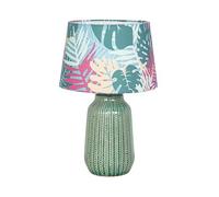LAMPARA CERAMICA VERDE C/PANTE14