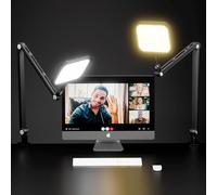 Lampara da tavolo LED dimmabile 1pcs, lampada da architetto con braccio rotante da 360°, lampada da ufficio con 3 colori e 10 livelli di luminosità, lampada da ufficio da carpenter per casa.
