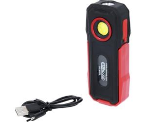 Lámpara de mano móvil de taller, plegable, 300 lúmenes