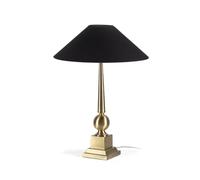 LAMPARA DE SOBREMESA 15X15X60 METAL DORADO SIN PANTALLA