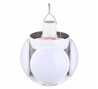 Lámpara Solar de Bola Plegable con 45 LEDs, Resistente al Agua IP65, Luz para Acampar