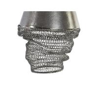 LAMPARA TECHO METAL 15X15X30 DESGASTADO NEGRO