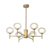 Lampasputnik Industriale Moderno,Regolabile Sputnik Moderno,Di Metà Secolo per Sala da Pranzo e Soggiorno/Nero/6 S/D'Oro/6 Secondi