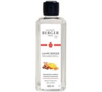 Lampe Berger 115018 Fragranza Cannella Arancia, Liquido, Argento, 7.8 x 5 x 18.5 cm, 500ml