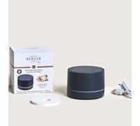 Lampe Berger - Diffusore Elettrico NOMADE Ricaricabile- Con Piastrina in Ceramica Profumata, Funzione Wireless per un Comodo Utilizzo anche Fuori Casa (Grigio)