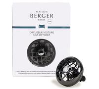 Maison Berger Paris Resonance Gunmetal supporto per deodoranti per auto (Matte Black) 1 pz