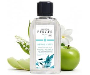 Lampe Berger Parfum Ricarica da 200 ml, Bouquet Profumato, Collezione Aroma Happy