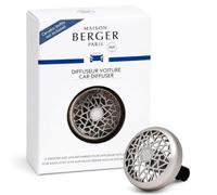 Maison Berger Paris Ricambio Diffusore per Auto Graphic Nickel Mat - Profumo per Automobile