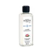 LAMPE BERGER - Ricarica per Profumo per Ambienti, Plastica, Fleur De Nymphéa/Delicata ninfea, 500 ml