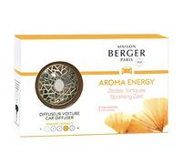 Diffuseur Voiture Aroma Energy Diffusore Per Auto + Supporto 1 pz Maison Berger Paris