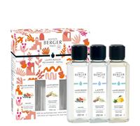 Lampe Berger - TrioPack Collezione Estival - 3 Flaconi da 250ml - (Ricarica per Lampe)