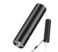 Lampe de poche à lumière forte | Torche LED étanche avec batterie grande capacité recharge USB | Lampe portable haute puissance pour travail en extérieur, sécurité, exploration, randonnée, campeggio