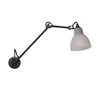 Lampe Gras N122 Applique Bagno Nero/Policarbonato - DCWéditions