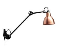 Lampe Gras N222 Applique Nero Opaco/Rame/Bianco