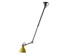 Lampe Gras N302 Plafoniera Nero Opaco E Giallo Opaco