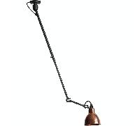 Lampe Gras N302 Plafoniera Nero Opaco/Rame Grezzo/Bianco