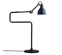 Lampe Gras N317 Lampada Da Tavolo Nero Opaco E Blu Opaco
