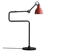 Lampe Gras N317 Lampada Da Tavolo Nero Opaco E Rosso Opaco