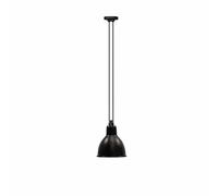 Lampe Gras N322 XL Lampadario Opaco Nero Rotondo