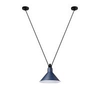 Lampe Gras N323 L Conic Lampadario Nero/ Blu