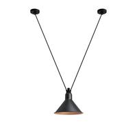 Lampe Gras N323 L Conic Lampadario Nero/ Rame