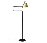 Lampe Gras N411 Lampada Da Terra Nero Opaco E Giallo Opaco