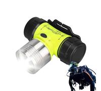 Lampe Plongée Frontale 1000LM - Éclairage Puissant Large Angle Haute Qualité | Torche Frontale IP68 Étanche 50m | Pour Plongée Spéléologie Snorkeling Camping, Photo Sous-Marine Pêche Randonnée