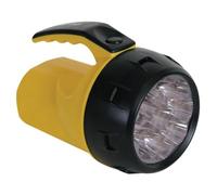 Lampe torche 9 LEDS puissantes avec 4 piles LR6h