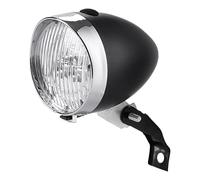 Lampe Vélo Frontale Rétro - Éclairage 3 LED Haute Puissance Étanche, Phare Bicyclette Compact Cyclisme Nuit Sécurité, Convient Hommes Femmes , Lumière Directionnelle Stable | Accessoire Éclaira
