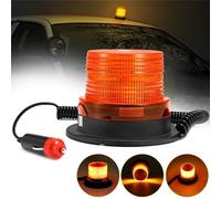 Lampeggiante 10 LED segnalatore emergenza con calamita magnetico Auto 12V HHS