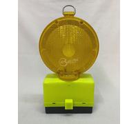 Lampeggiante da cantiere segnalatore luminoso luce gialla 31 cm lavoro attrezzi