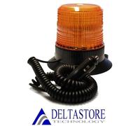 LAMPEGGIANTE D'EMERGENZA MAGNETICO 12V COLORE ARANCIO