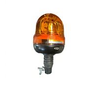LAMPEGGIANTE GIROFARO CON BASE ASTA GOMMA FLESSIBILE OMOLOGATO 12V 55W COD.63112