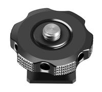 Lampeggiante Hot Shoe Mount Adattatore A 1/4 "Foro Filettatura Treppiede Adattatore a Vite Per Luce Stand Ombrello Lampeggiante Staffa Supporto