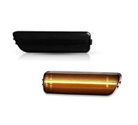 Lampeggiante Laterali Per VW MK4 Per Golf Per GTI Per Rabbit Per Jetta Lampada Segnalazione Lampeggiante 2Pezzi Paraurti Anteriore Luce Posizione Laterale LED Color Ambra Segnale Rotazione Dinamico
