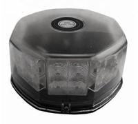 Lampeggiante LED 12V 32 Led colore Blu 32W con base magnetica per Auto Moto