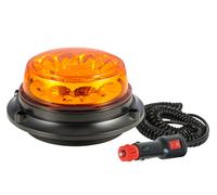 Lampeggiante a LED 12-24V base magnetica con 8 led da 3W