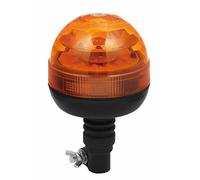 GIROFARO LAMPEGGIANTE A LED FLESSIBILE ATENA 12-24V 16 LED A 3W attacco ad asta