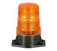 Lampeggiante LED Ama Base Piana 10-110V DC Arancione