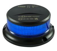 LAMPEGGIANTE GIROFARO BLU LED 12V BASE MAGNETICA MACCHINE AGRICOLE AMA