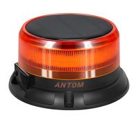 Lampeggiante LED con batteria solare 9 modalità di lampeggio 12V 24V