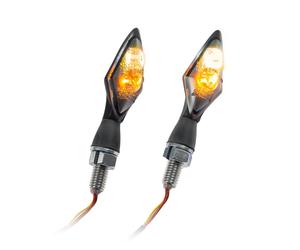 Lampeggiante LED Scintilla Universale Moto Indicatori Direzione Frecce Accessori