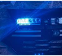 Lampeggiante perimetrale mezzi soccorso con crociera