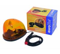 Lampeggiante polizia Arancione con magnete e cavo per auto automobile girofaro