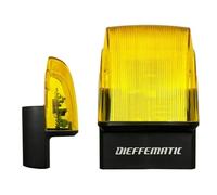 LAMPEGGIANTE SEGNALAZIONE PER AUTOMAZIONE AUTOMATISMO CANCELLI CANCELLO LED dfm