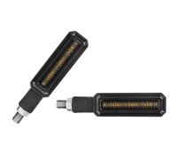 Lampeggianti Indicatori Coppia M10 Universale Moto 12V Anteriore Indicatori Di Direzione Posteriore Lampada DRL Sequenziale Indicatore Di Direzione Indicatori Di Direzione Luce Accessorio