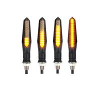 Lampeggianti Indicatori Luce Lampeggiante Universale Per Moto Indicatore Di Direzione Sequenziale Per Acqua Corrente Da 12V Adattatore Per Luce Di Segnalazione Ambrata Per Moto Da 10 Mm