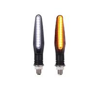 Lampeggianti Indicatori Luci Di Direzione Universali Per Motociclette 12V 10mm Luce Lampeggiante Per Acqua Corrente Luci Anteriori Posteriori Adattatore Per Lampada Lampeggiante