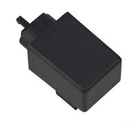 Lampeggiatore LED regolabile a 3 pin per relè per indicatori di direzione moto, modulo lampeggiante elettronico 12 V compatibile con luci LED, 70-90 BPM, ABS Hous